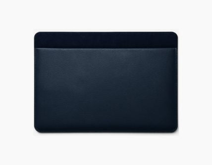 15" Genuine Leather MacBook Sleeve – NoirForm Edition