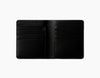 Black Leather Wallet – Slim, Minimalist